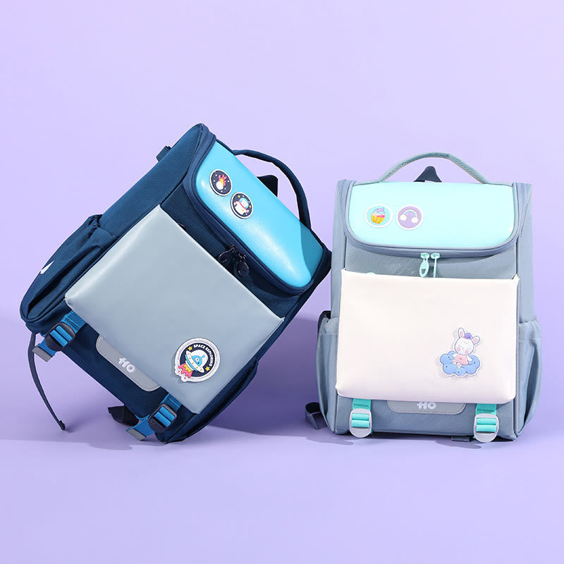 Rucksack für Schüler, leicht, reflektierend, All-in-One-Grundschultasche