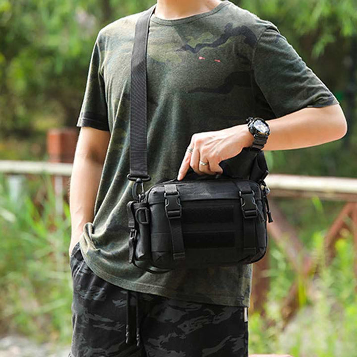 Große Camo Tactical Bag für Sport Nylon Umhängetasche Hüfttasche