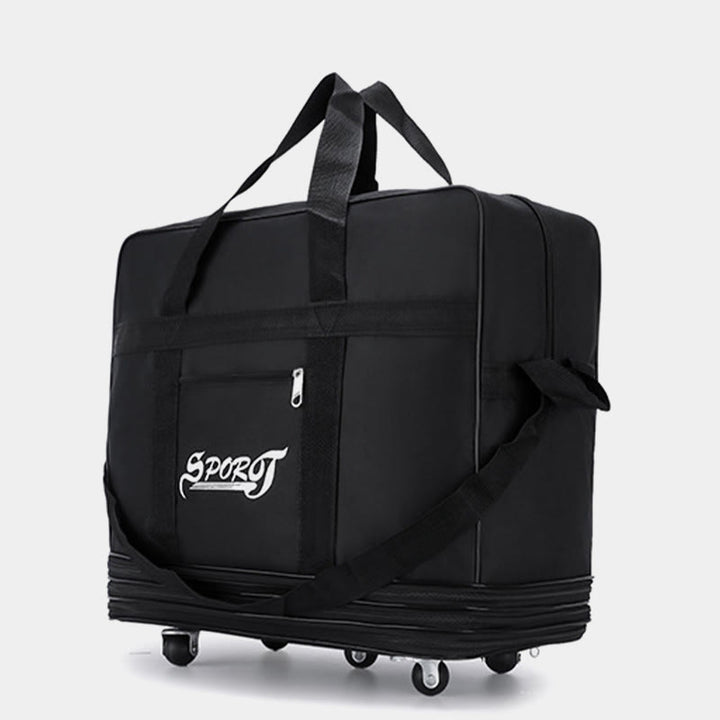 Erweiterbare Spinner Rad Reise Rolling Tote Gepäck Tasche Seesack