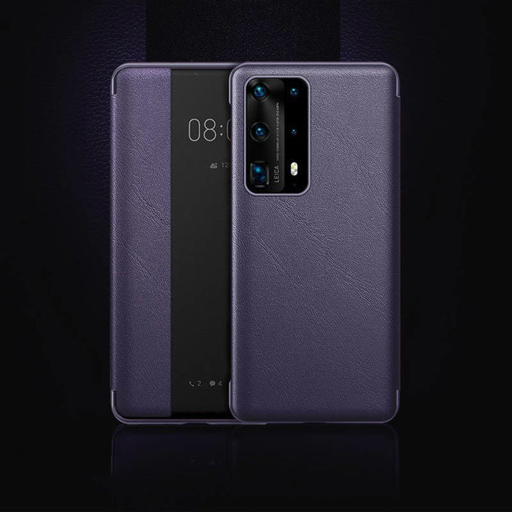 Huawei Mate-Serie - Seitenfenster - Anti-Drop-Klapptelefonhülle