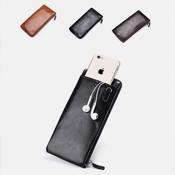 Multifunktionaler Kartenhalter, lange, schmale Brieftasche