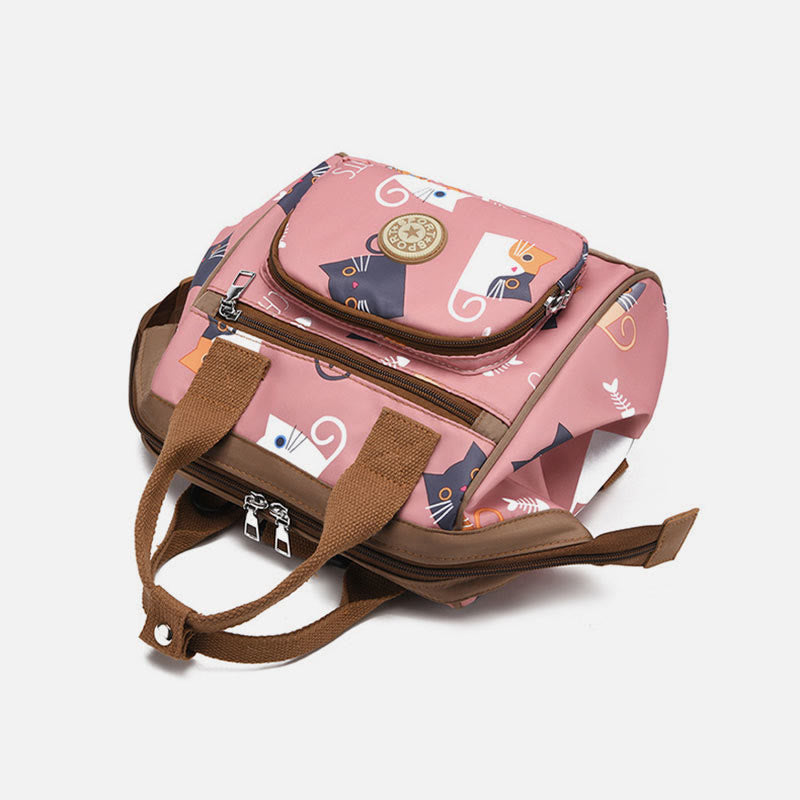 Funktionelle wasserdichte Umhängetasche, umwandelbarer Mini-Rucksack, Mamatasche