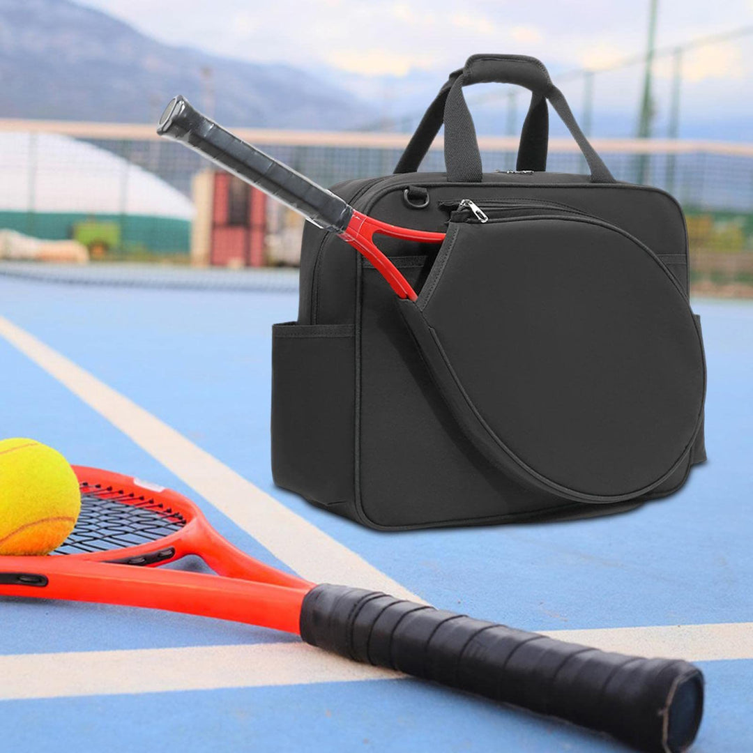 Raketentasche für Outdoor-Sportarten, große Kapazität, Damen-Tennishandtasche