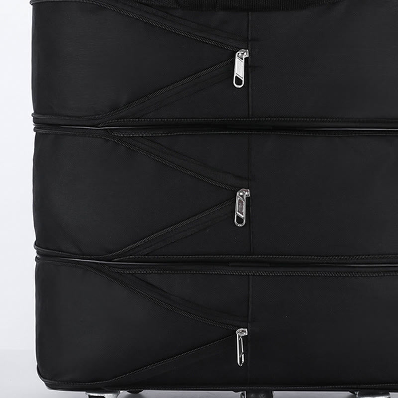 Erweiterbare Spinner Rad Reise Rolling Tote Gepäck Tasche Seesack