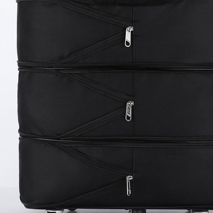 Erweiterbare Spinner Rad Reise Rolling Tote Gepäck Tasche Seesack