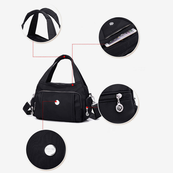 Nylon Casual Reise Handtasche Schultertasche