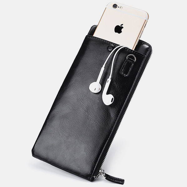 Multifunktionaler Kartenhalter, lange, schmale Brieftasche