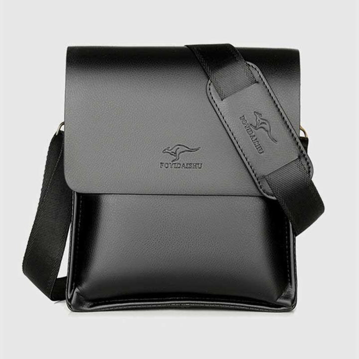 Herren Leder Umhängetasche Messenger Bag Reise Arbeit Business Satchel