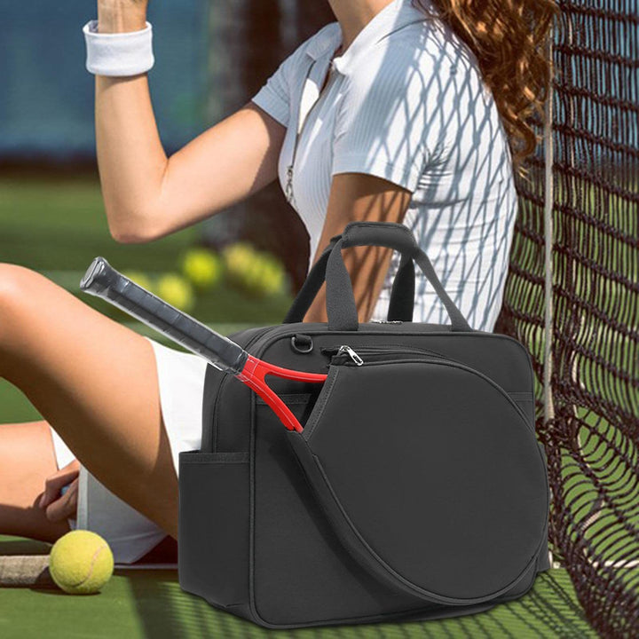 Raketentasche für Outdoor-Sportarten, große Kapazität, Damen-Tennishandtasche