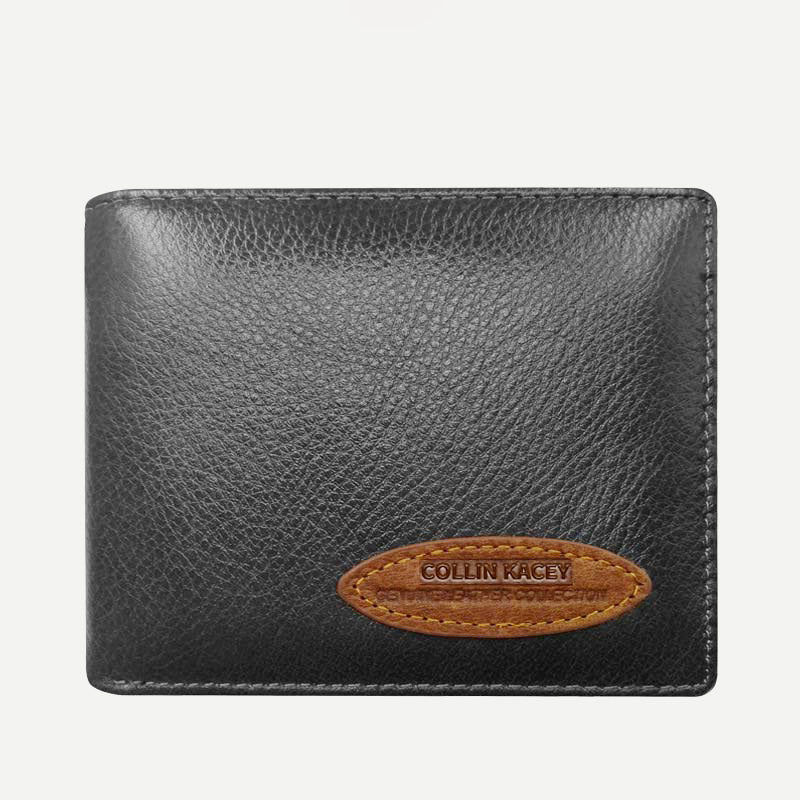 Herren Retro Bifold Kurze Geräumige Leder Geldbörse Multi Style Optionals