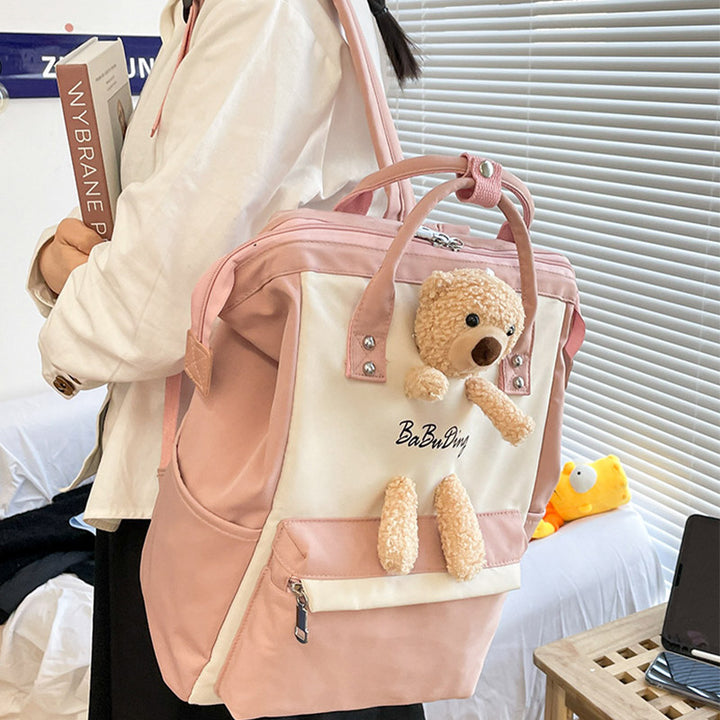 Kawaii Rucksack für Teenager-Mädchen, süßer College- und Highschool-Rucksack für Laptop und Bücher