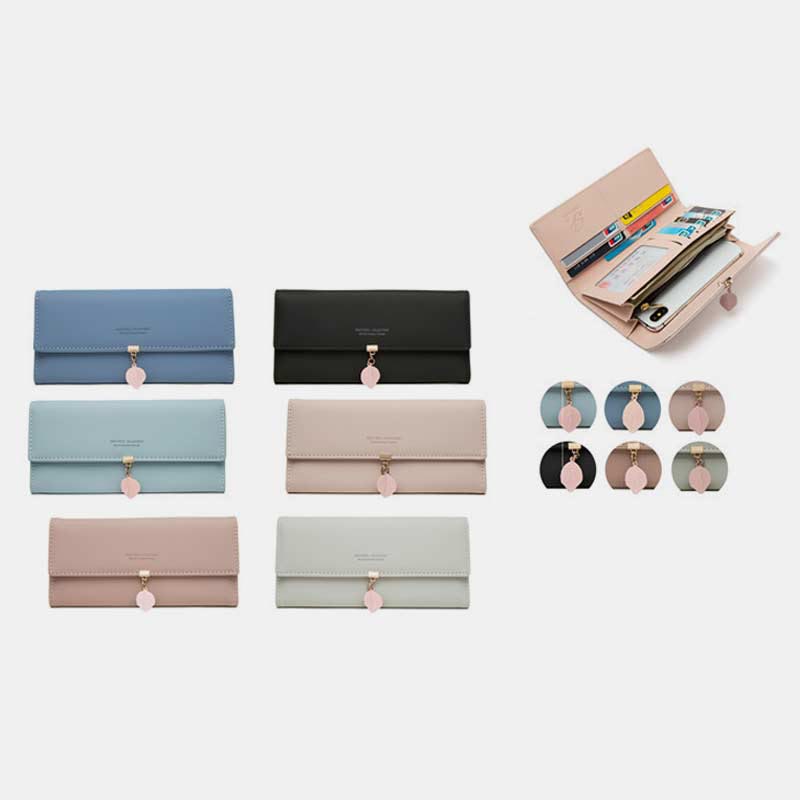 Geldbörse für Damen, minimalistisch, große Kapazität, Party-Karten-Geldbörse