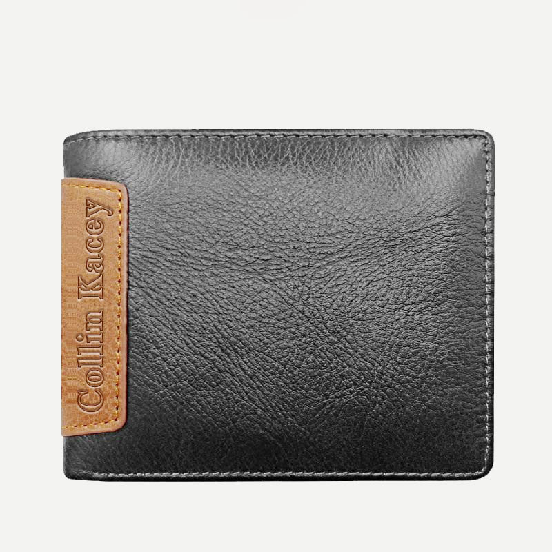 Herren Retro Bifold Kurze Geräumige Leder Geldbörse Multi Style Optionals