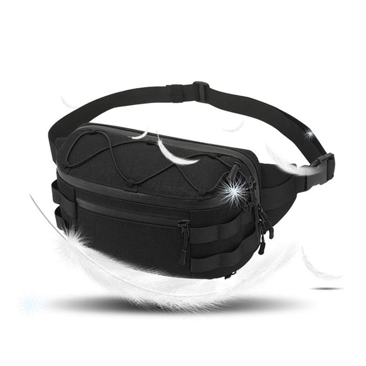 Taktische Hüfttasche, große Kapazität, funktionale Schultertasche