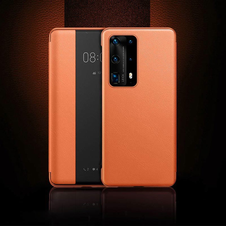 Huawei Mate-Serie - Seitenfenster - Anti-Drop-Klapptelefonhülle