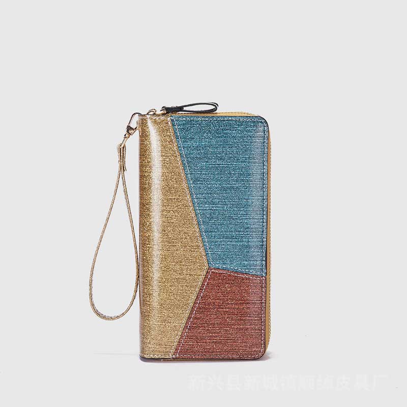 Glitzernde Clutch mit mehreren Taschen, Handytasche
