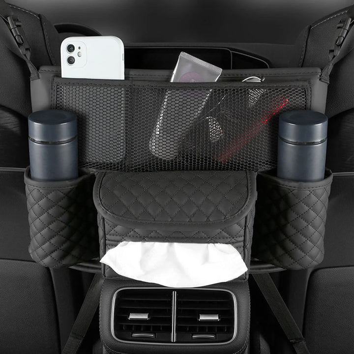 Autotasche für die Sitzlehne mit Taschentuchhalter
