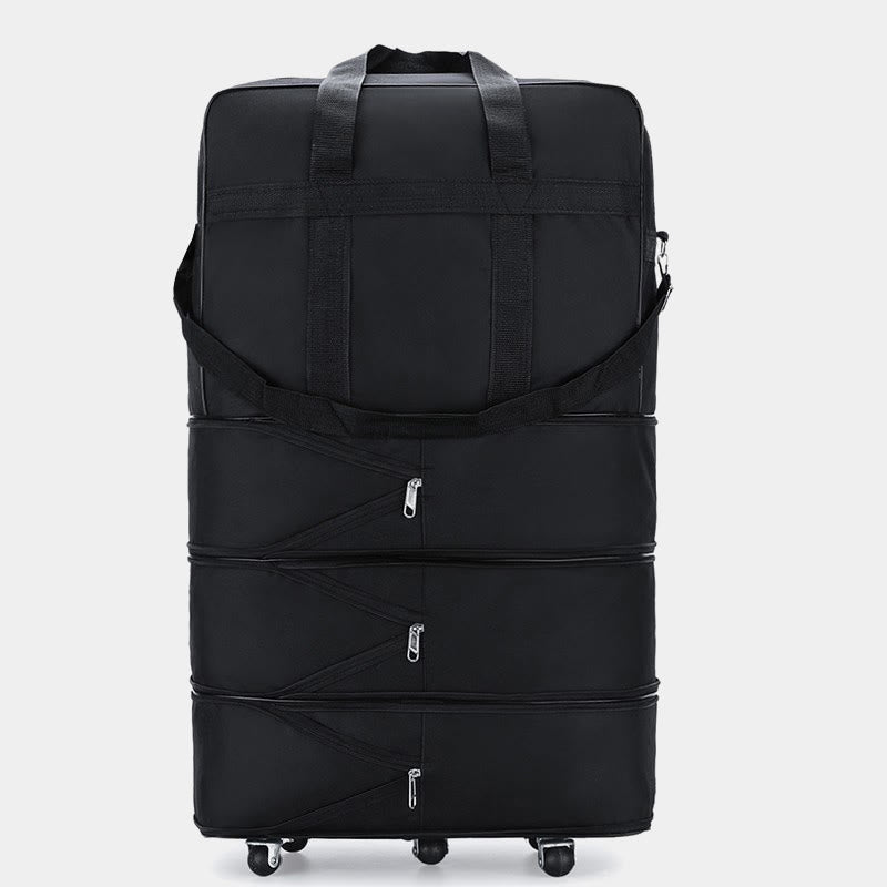 Erweiterbare Spinner Rad Reise Rolling Tote Gepäck Tasche Seesack
