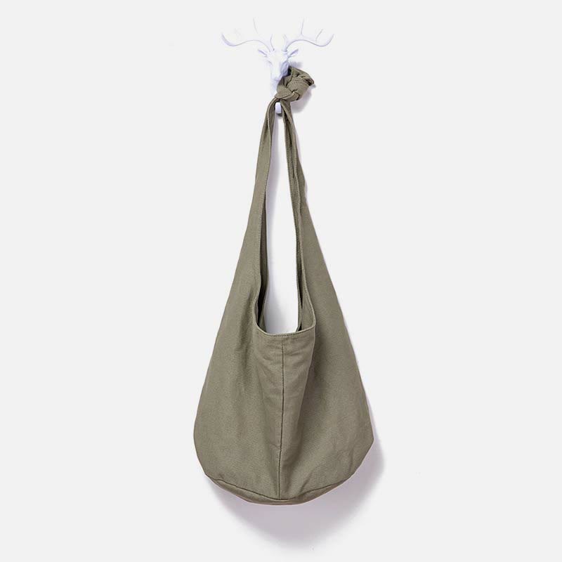 Große Jacquard Canvas Tote Stilvolle Student Umhängetasche für Frauen