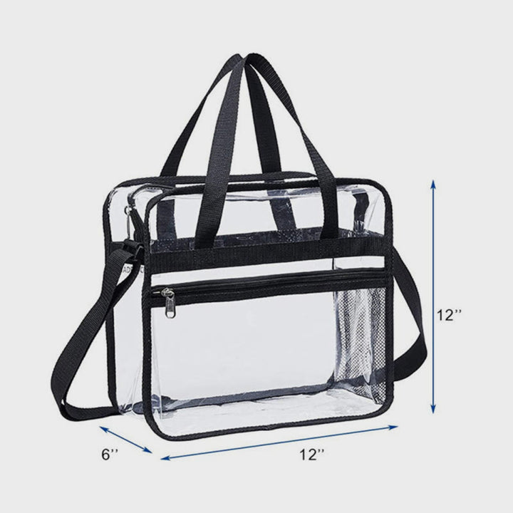 Tragetasche für Damen, für den täglichen Einkauf, große Kapazität, PVC-Reisehandtasche