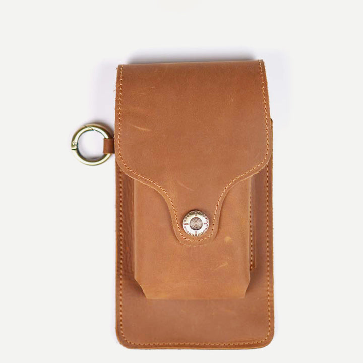 Echtleder Holster für Gürtel Universelle Handyhülle am Gürtel