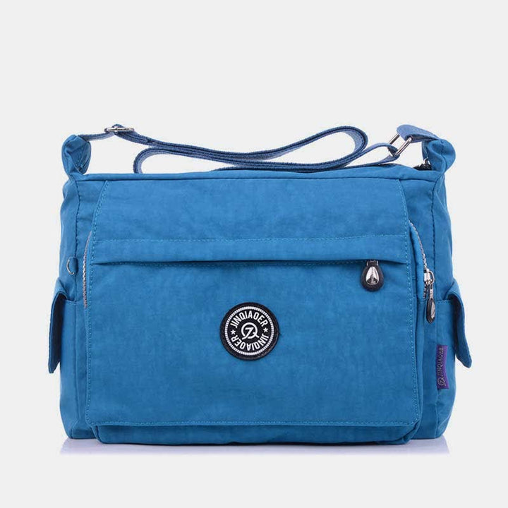 Umhängetasche Kleine Geldbörse für Damen Nylon Schultertasche mit Multi-Tasche