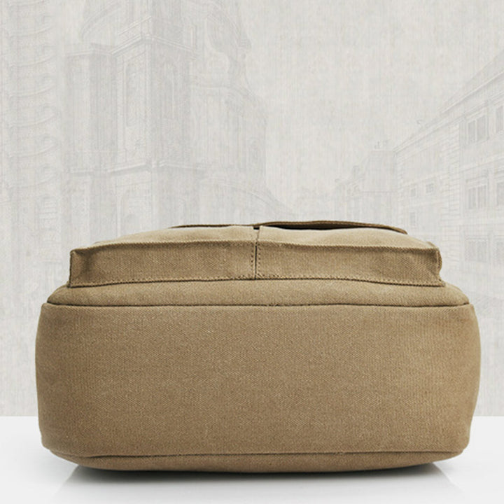 Multi-Carry Große Kapazität Canvas Messenger Bag Handtasche