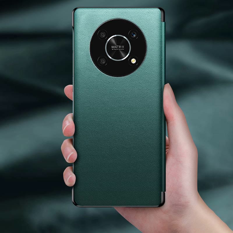 Huawei Mate-Serie - Seitenfenster - Anti-Drop-Klapptelefonhülle