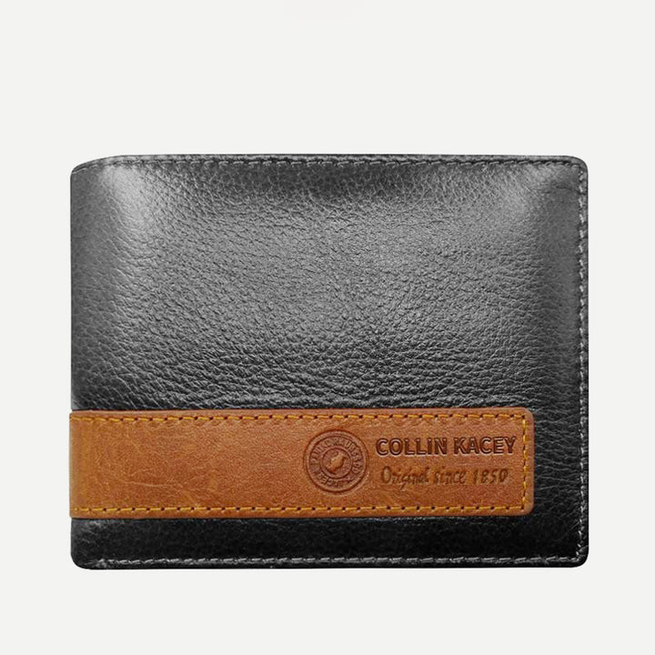 Herren Retro Bifold Kurze Geräumige Leder Geldbörse Multi Style Optionals