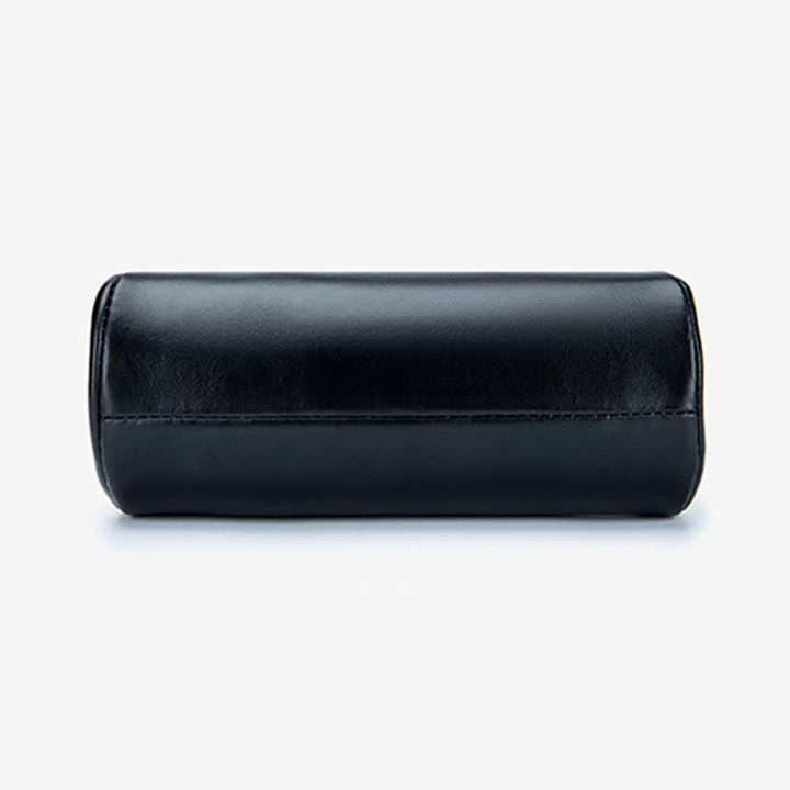 Clutch für Damen, Retro, schlichte Abendtasche aus echtem Leder