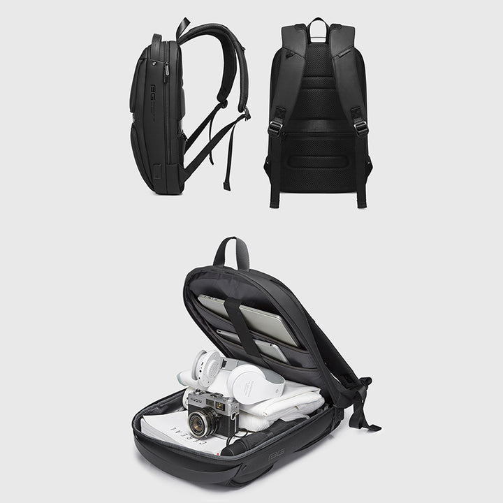 Wasserdichter Multifunktions-Business-Laptop-Rucksack für Herren mit USB-Ladeanschluss