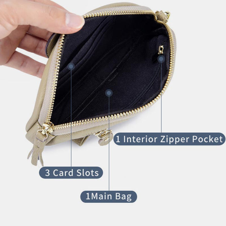 Große, weiche Clutch mit Elefantenmotiv