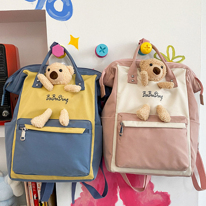 Kawaii Rucksack für Teenager-Mädchen, süßer College- und Highschool-Rucksack für Laptop und Bücher