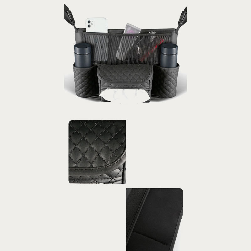 Autotasche für die Sitzlehne mit Taschentuchhalter