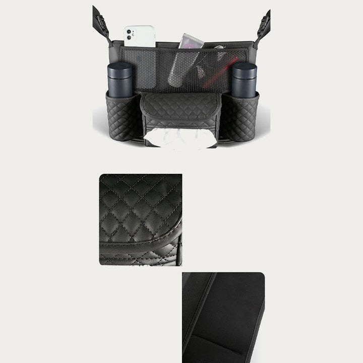Autotasche für die Sitzlehne mit Taschentuchhalter