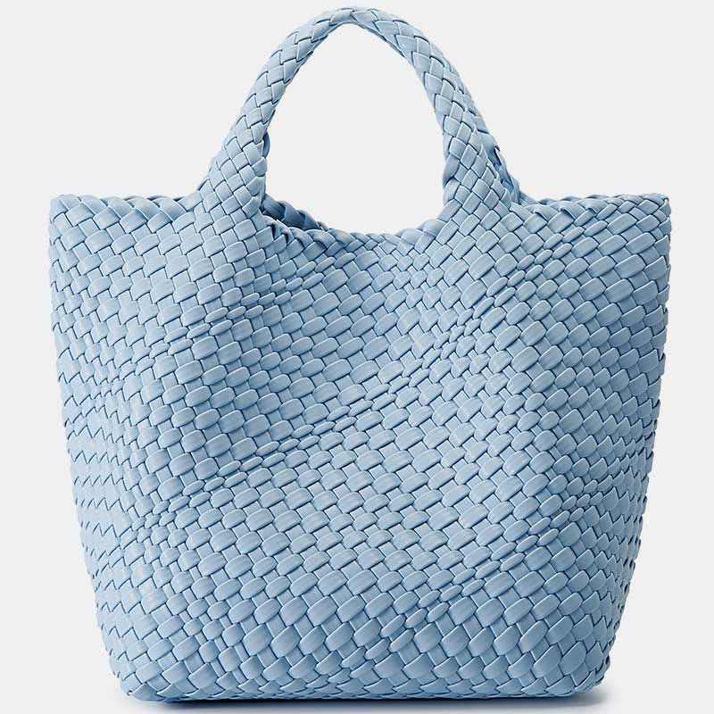 Handtasche für Damen, groß, für den Sommer oder den Strand, Kunstleder, Tragetasche