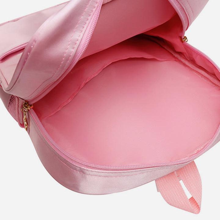 Mädchen Tanz Rucksack Ballerina Kleid Dekor Kinder Tanz Schultasche