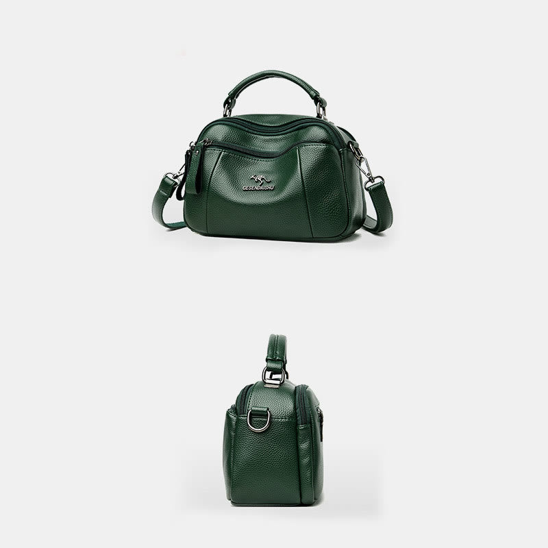 Tasche mit Griff oben für Damen, große Kapazität, einfache Umhängetasche