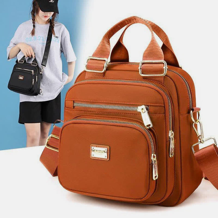 Umhängetasche für Damen, wasserdicht, mit mehreren Taschen, wandelbarer Handtaschen-Rucksack