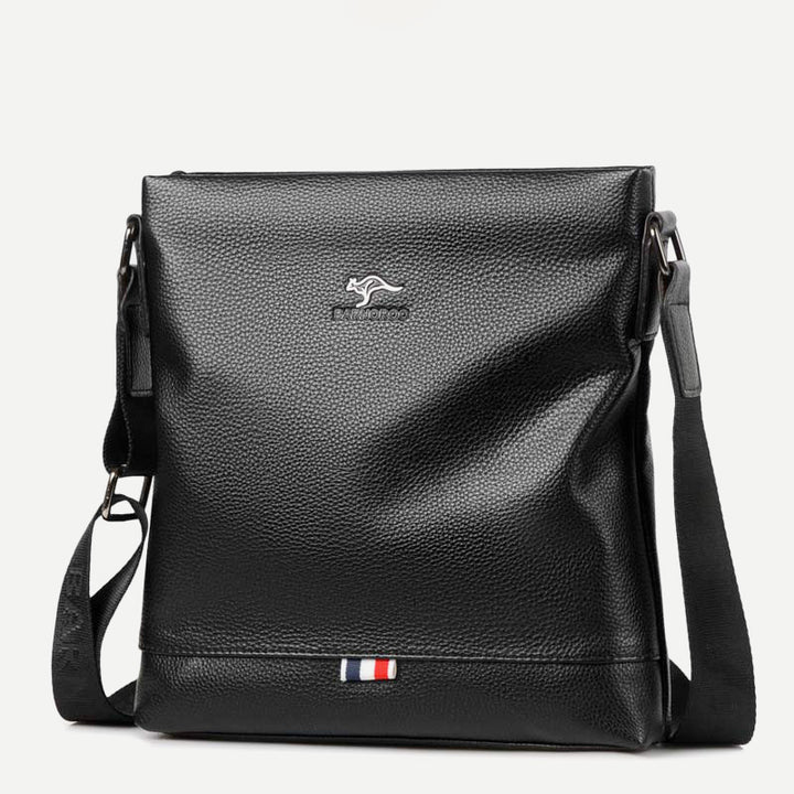 Herren Umhängetasche Umhängetasche Weiches Leder Reisetasche Sling Pack