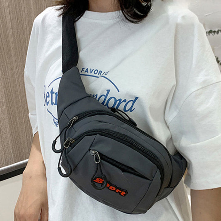 Wasserdichte Hüfttasche, lässige Hüfttasche, Brusttasche für Damen und Herren