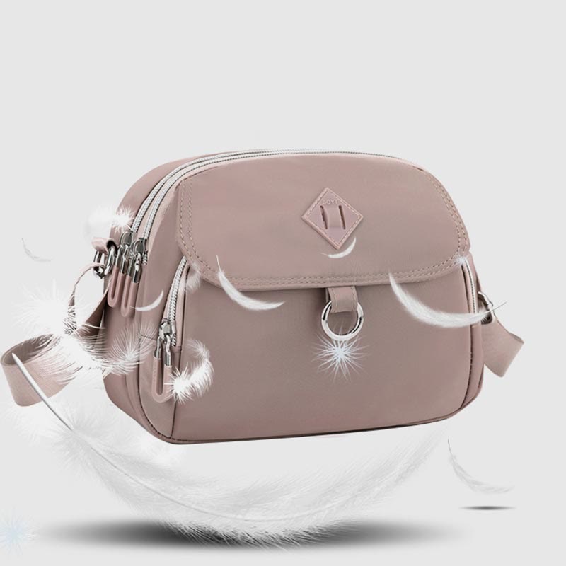 Umhängetasche für Damen, minimalistische, wasserdichte, lässige Schultertasche aus Nylon