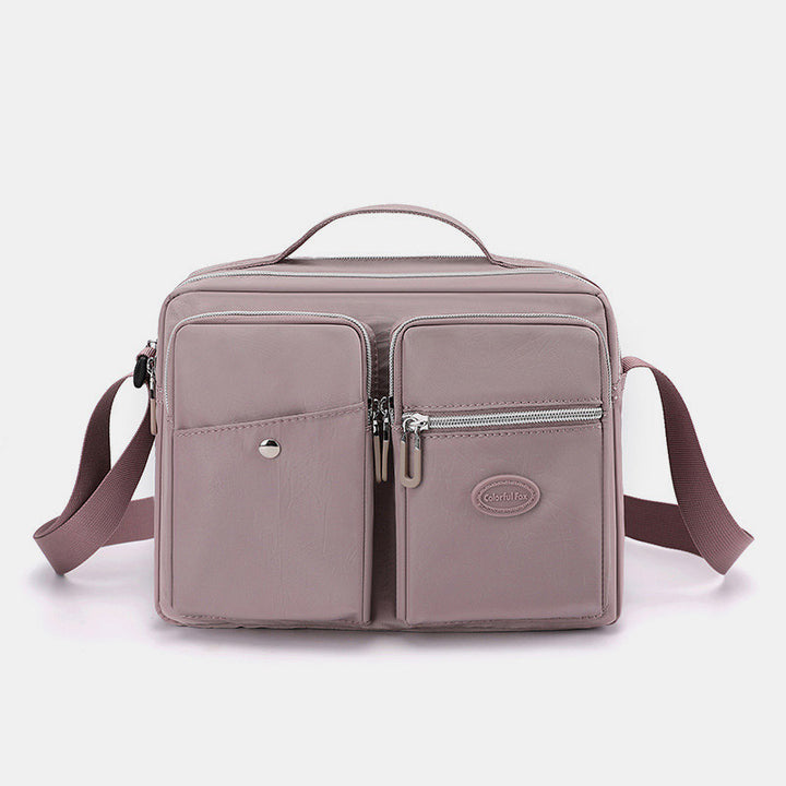 Leichte Handtasche, Umhängetasche, mehrere Taschen, für Reisen und Arbeit, Schultertasche, Messenger Bag