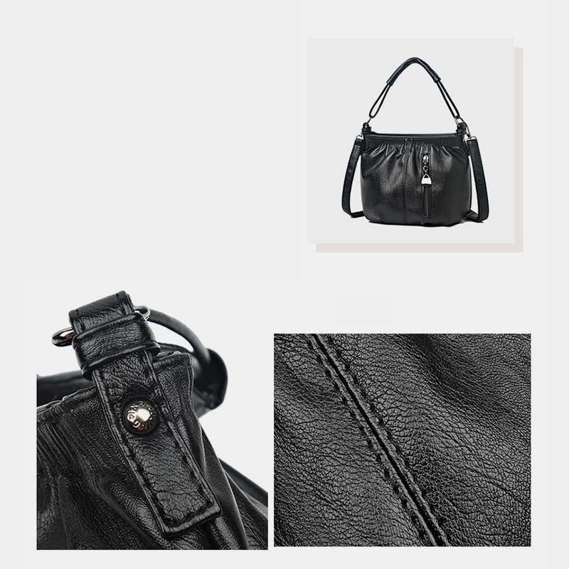 Umhängetasche für Damen, Vintage, große Kapazität, Outdoor-Crossbody-Handtasche