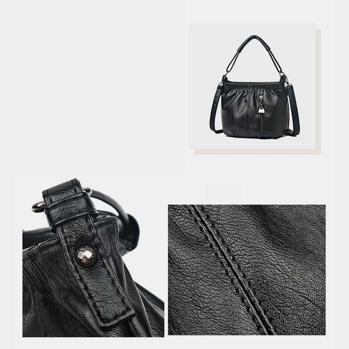 Umhängetasche für Damen, Vintage, große Kapazität, Outdoor-Crossbody-Handtasche