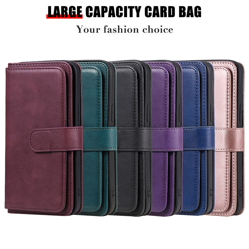 Brieftaschen-Etui, leichtes Flip-Etui mit Kreditkartenfach - image 12