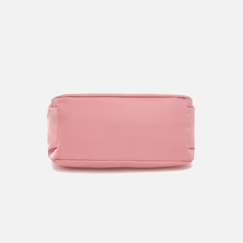Umhängetasche für Damen, Rosa, leicht, mehrere Taschen, lässige Einkaufshandtasche