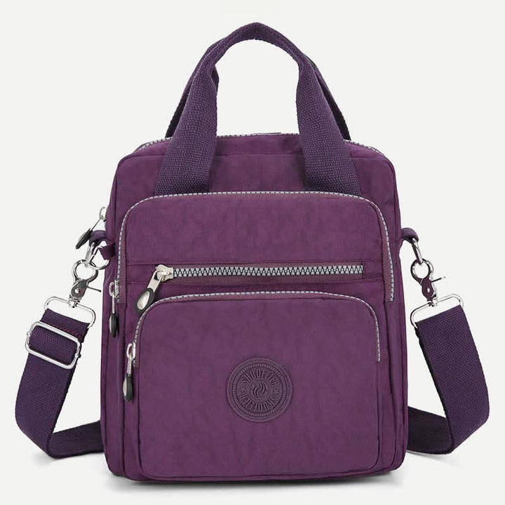 Leichte Umhängetasche aus Nylon für Damen, Handtasche mit mehreren Taschen, Schultertaschen