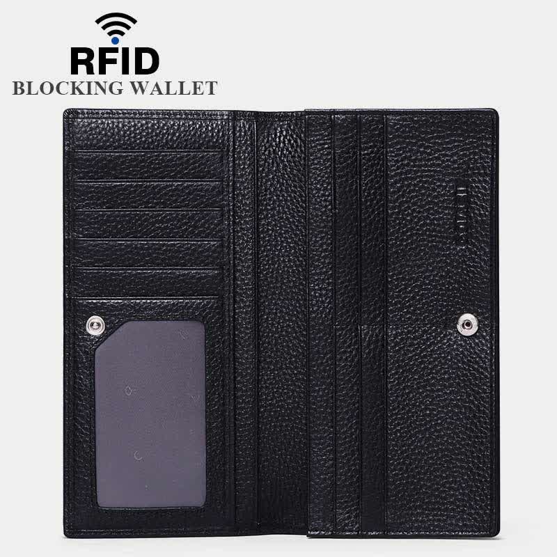 RFID Classic Geldbörse - Schwarz - image 0