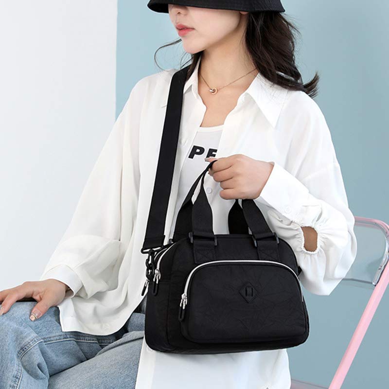 Umhängetasche für Damen, Nylon, leicht, Schultertasche, Reise-/Einkaufstasche
